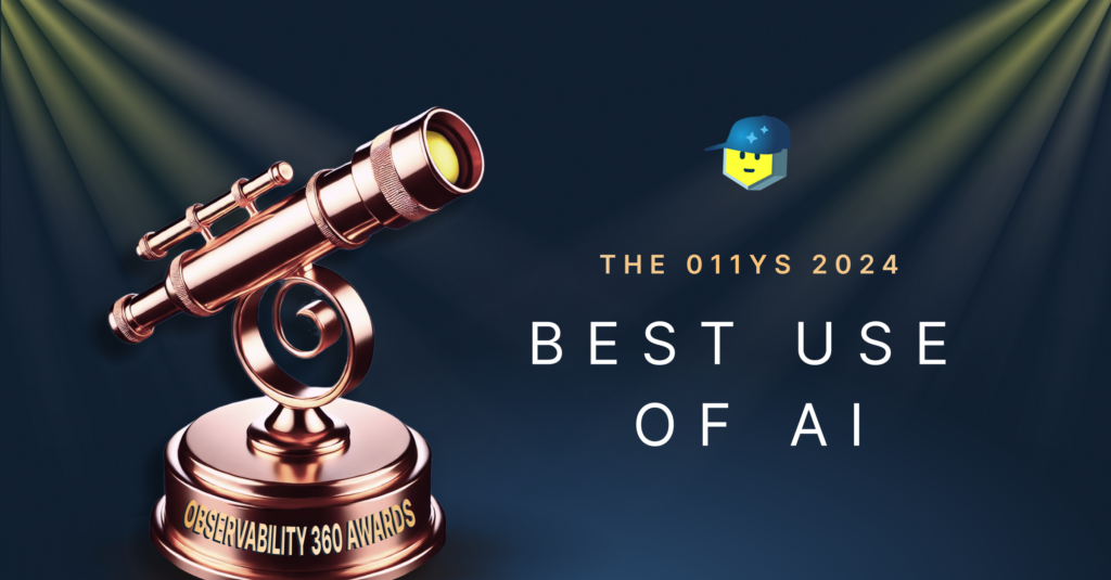 Logz.io Wins Special Mention for Best Use of AI from 2024 O11ys Awards